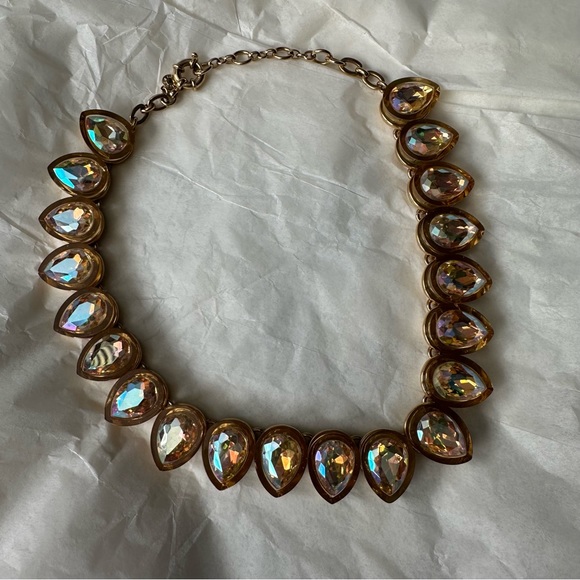 J. Crew Teardrop Crystal Necklace - Picture 3 of 14